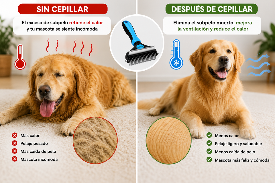 Quitapelos para mascotas