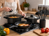 13 Utensilios de Cocina de Silicona Antiadherente