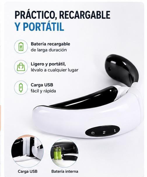 Masajeador cervical inteligente