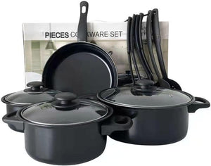 13 Utensilios de Cocina de Silicona Antiadherente