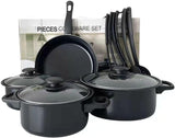 13 Utensilios de Cocina de Silicona Antiadherente