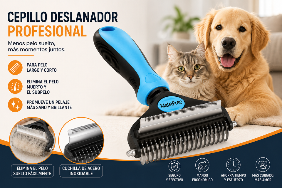 Quitapelos para mascotas